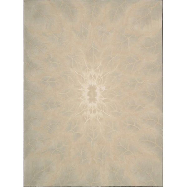 Nourison Sand- 7.5 Ft. X 9.5 Ft. Rug 5437 - main